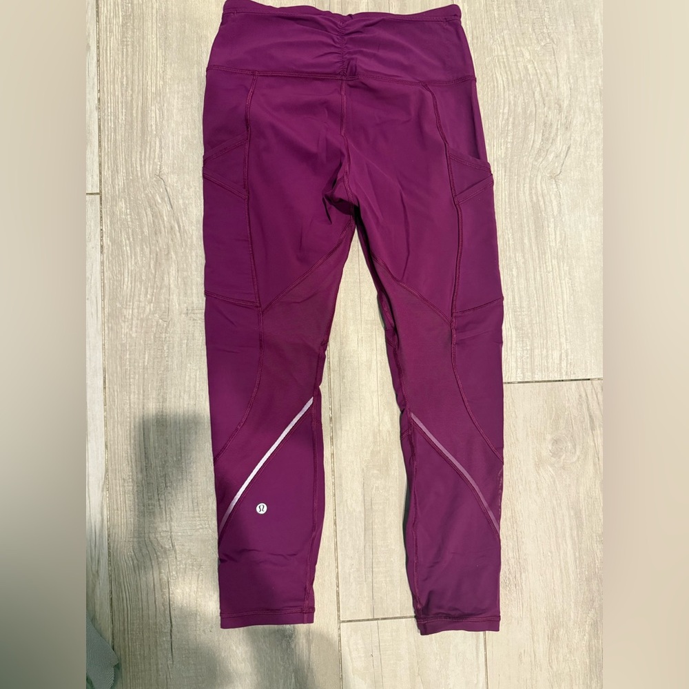 Size 8 Lululemon slightly used legging